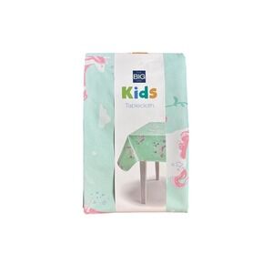 The Big One Kids Unicorn Birthday Party Tablecloth Oblong 60"x 102" (Seat 8-10)